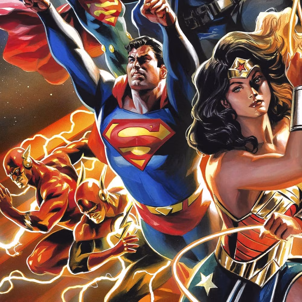 DC Comics Fine Art Print Justice League Unlimited