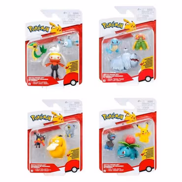 Pokemon Battle Figure Action Figures 3-Pack Ver. 29 Set