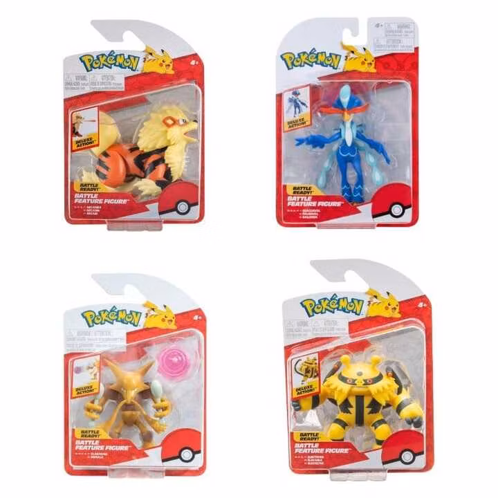 Pokemon Battle Feature Figure Action Figure Ver. 20 Set
