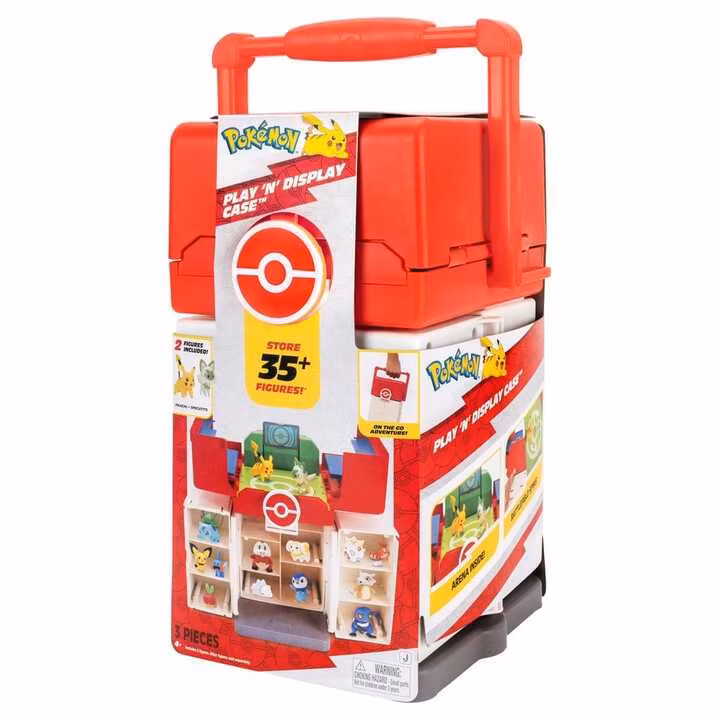 Pokemon Play 'n' Display Case