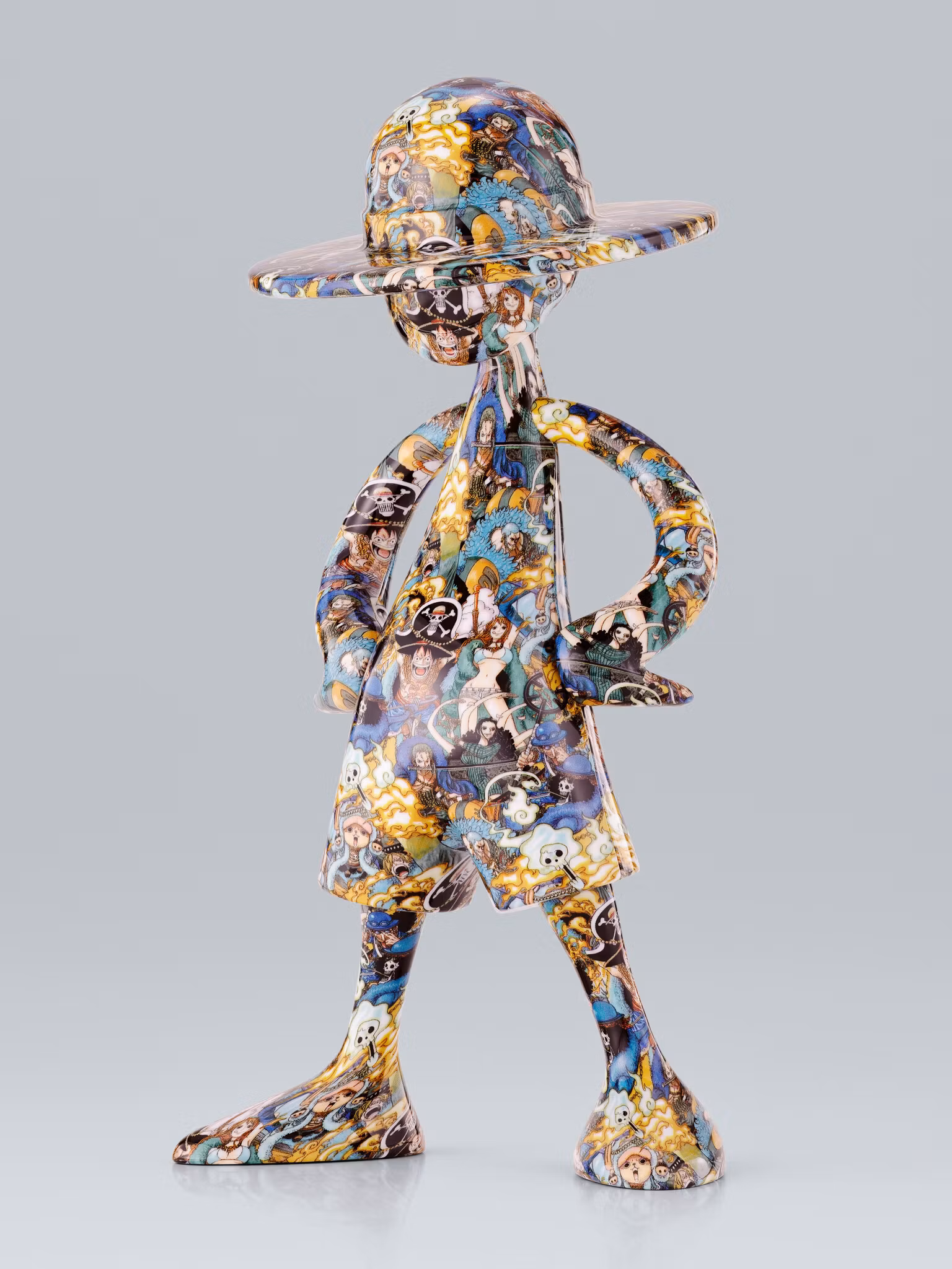 One Piece Luffy's ArtCanvas 20th Anniversary 1/8 Scale Figure