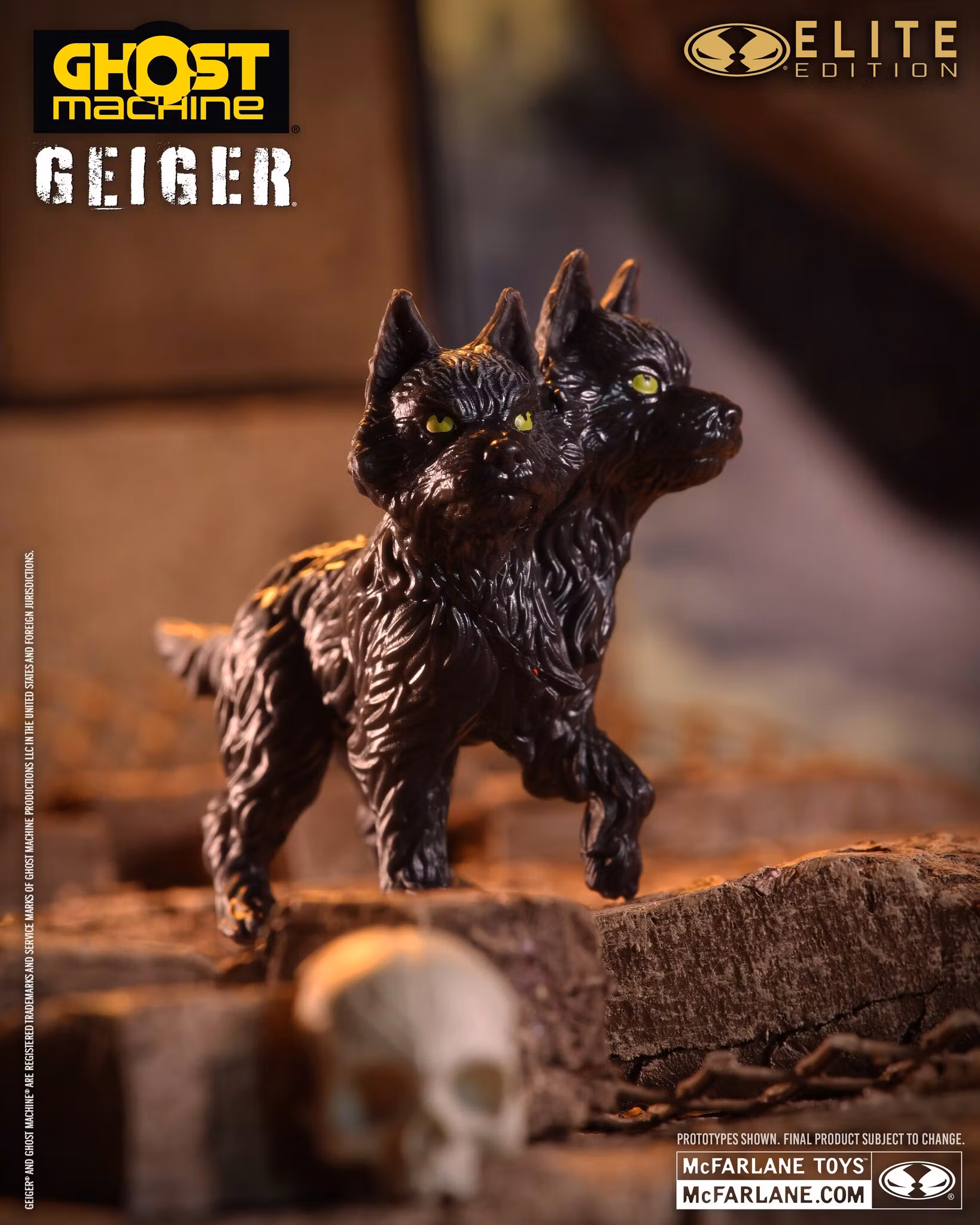 Ghost Machine McFarlane Elite Edition #15 Geiger Deluxe Action Figure