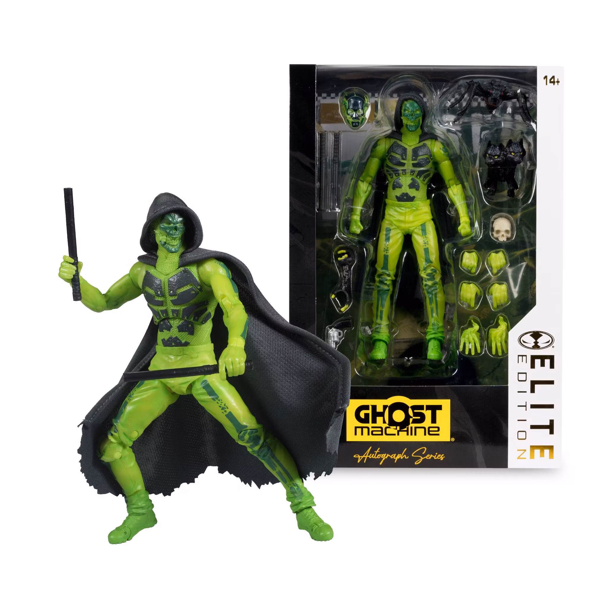 Ghost Machine McFarlane Elite Edition #15 Geiger Deluxe Action Figure