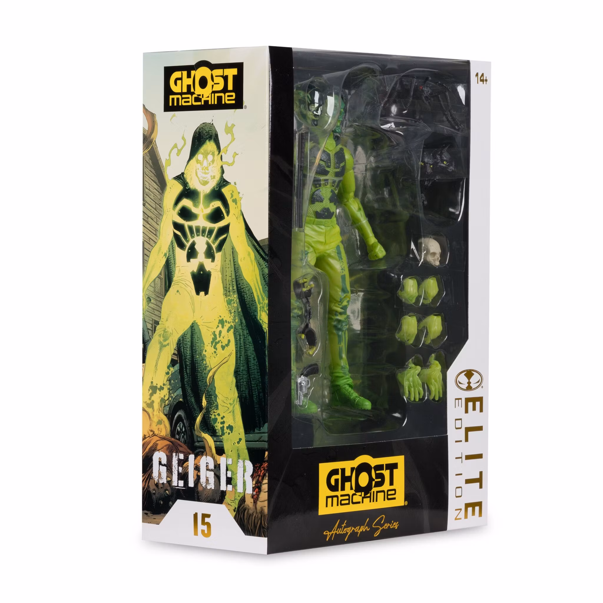 Ghost Machine McFarlane Elite Edition #15 Geiger Deluxe Action Figure
