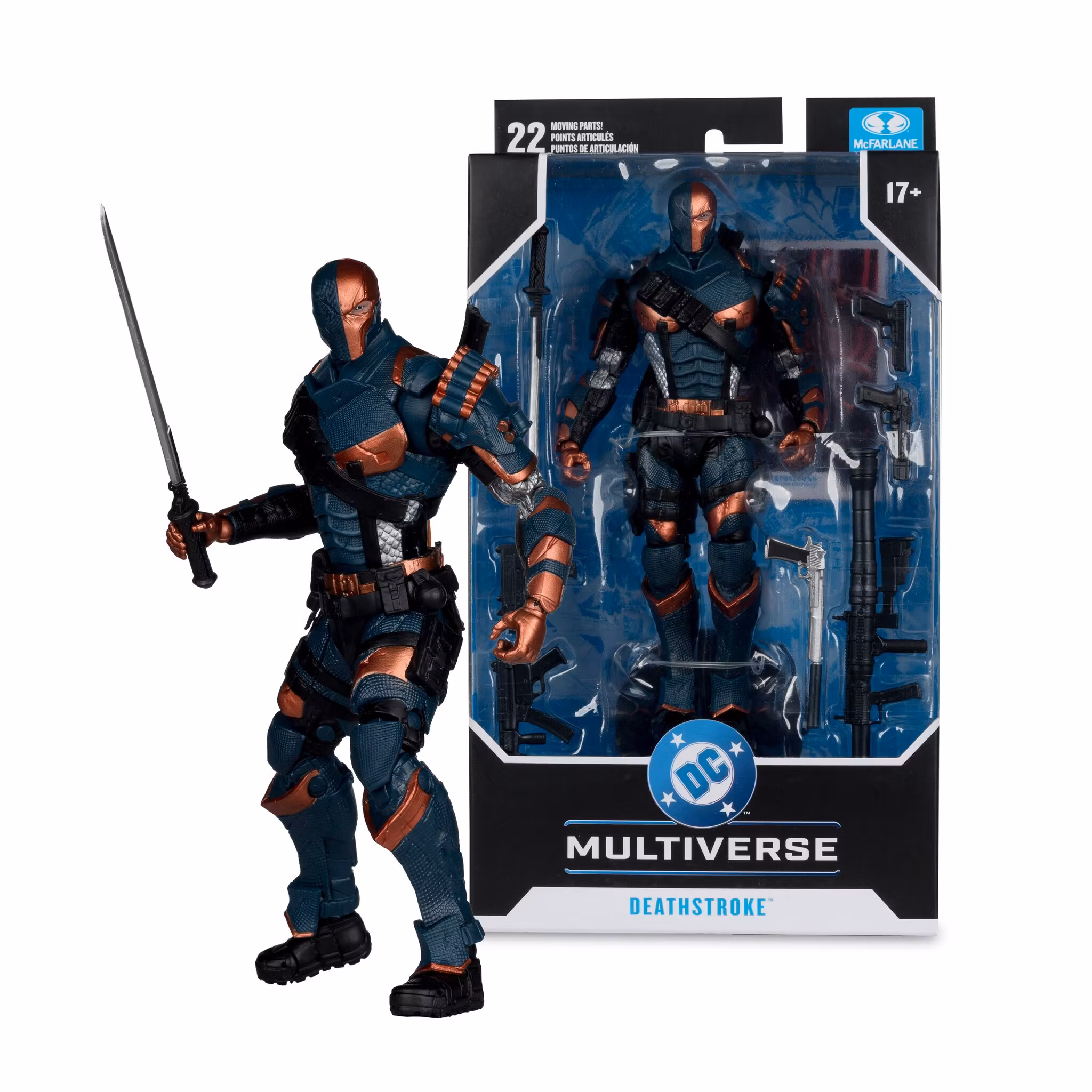 Batman: Arkham Origins DC Multiverse Deathstroke Action Figure