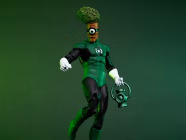 Green Lantern DC Multiverse Medphyll Action Figure