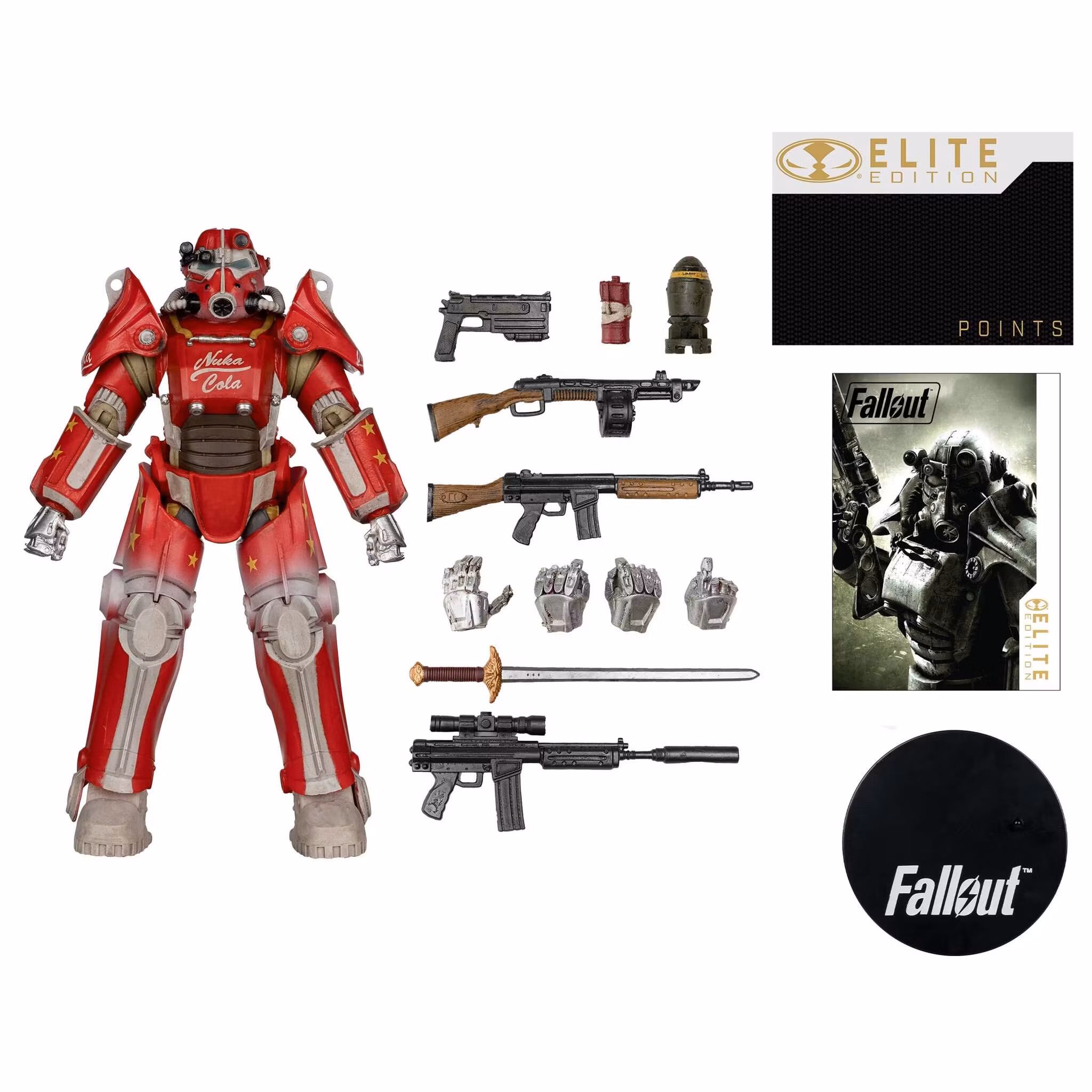 Fallout McFarlane Elite Edition #13 T-45B Nuka Cola Deluxe Action Figure