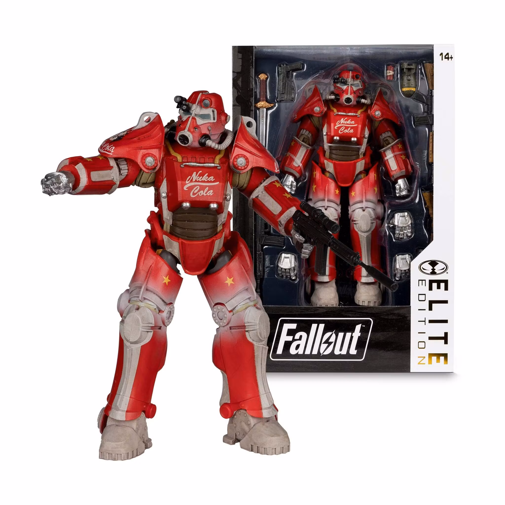 Fallout McFarlane Elite Edition #13 T-45B Nuka Cola Deluxe Action Figure