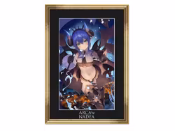 Arcanadea Chara Fine Graph Art Print Velretta