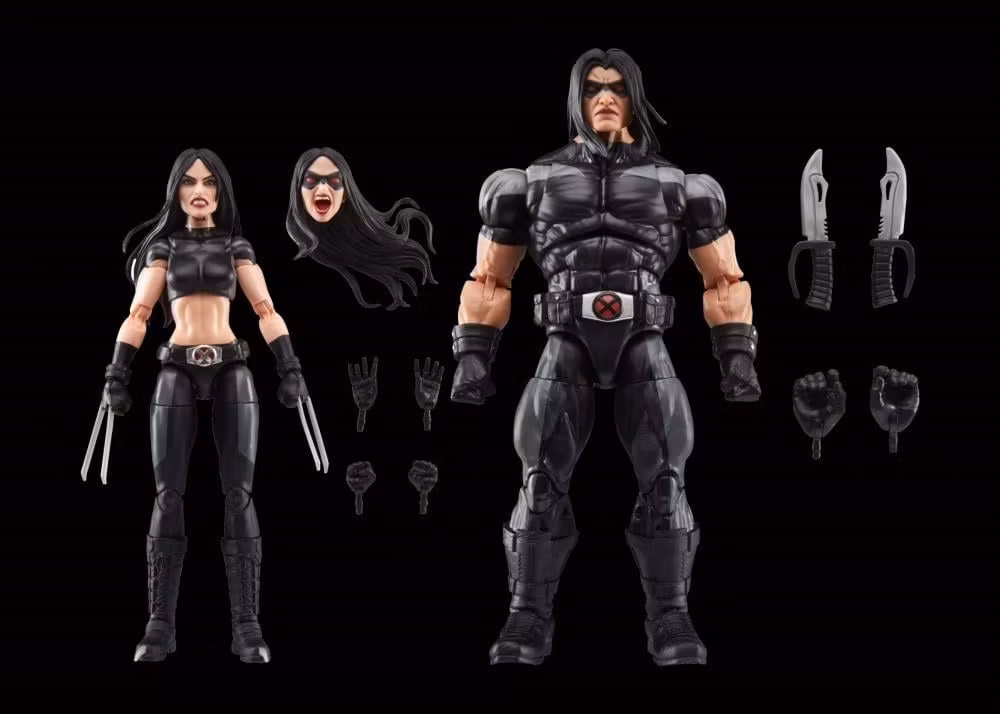 X-Force Marvel Legends Warpath and X-23 Action Figure Two-Pack