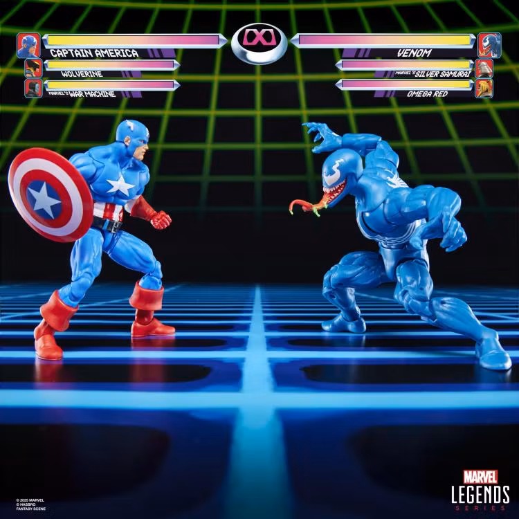 Marvel Legends Gamerverse Captain America vs. Venom Action Figure Two-Pack