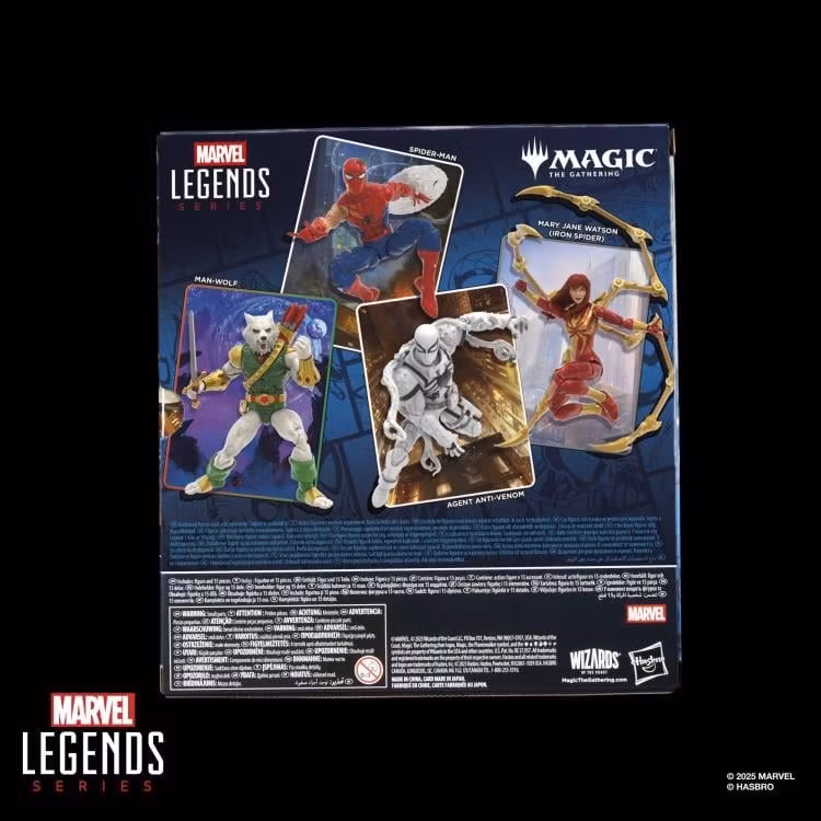 Marvel Legends Agent Anti-Venom Action Figure with Exclusive Magic: The Gathering Card