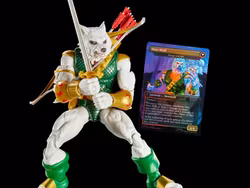 Marvel Legends Man-Wolf Action Figure with Exclusive Magic: The Gathering Card