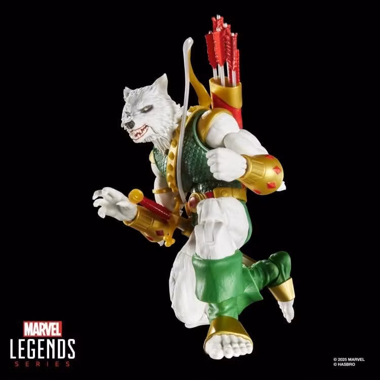 Marvel Legends Man-Wolf Action Figure with Exclusive Magic: The Gathering Card