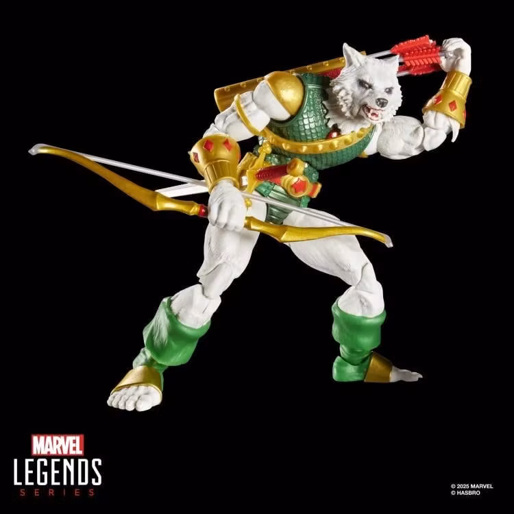 Marvel Legends Man-Wolf Action Figure with Exclusive Magic: The Gathering Card