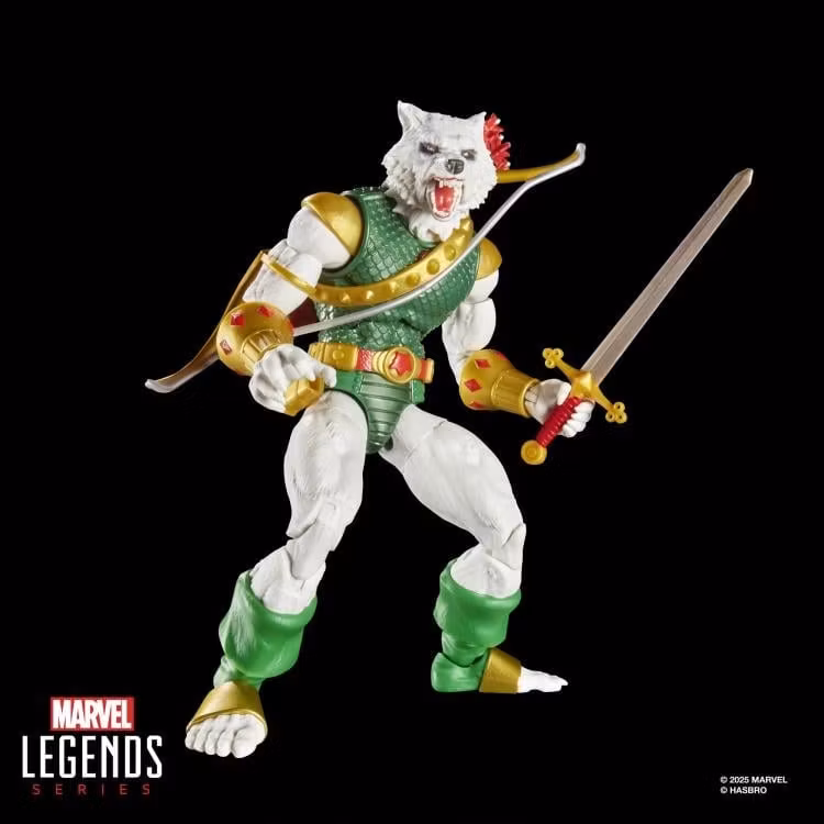 Marvel Legends Man-Wolf Action Figure with Exclusive Magic: The Gathering Card