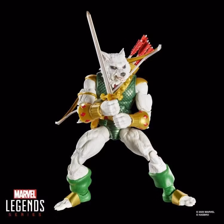 Marvel Legends Man-Wolf Action Figure with Exclusive Magic: The Gathering Card