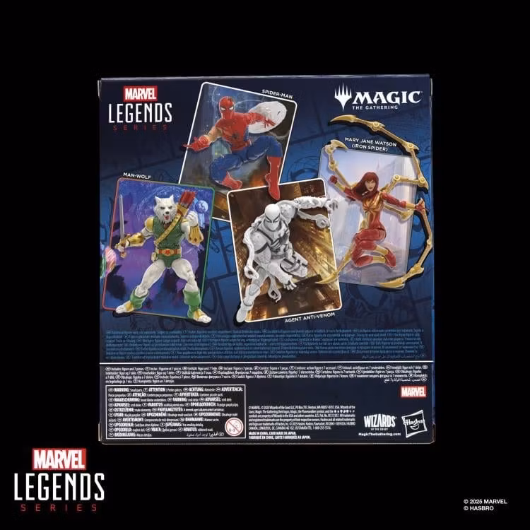 Marvel Legends Man-Wolf Action Figure with Exclusive Magic: The Gathering Card