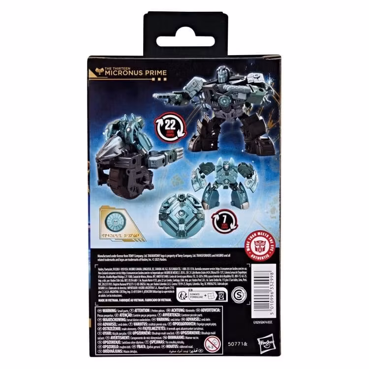 Transformers: Age of the Primes Deluxe Class The Thirteen Micronus Prime Action Figure