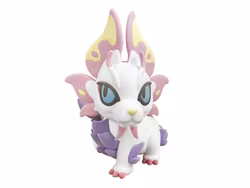 Monster Hunter Chibi Style Mizutsune Flocked Figure