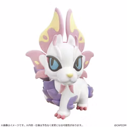 Monster Hunter Chibi Style Mizutsune Flocked Figure