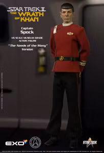 Star Trek: The Wrath of Khan Captain Spock (Needs of the Many Ver.) 1/6 Scale Action Figure