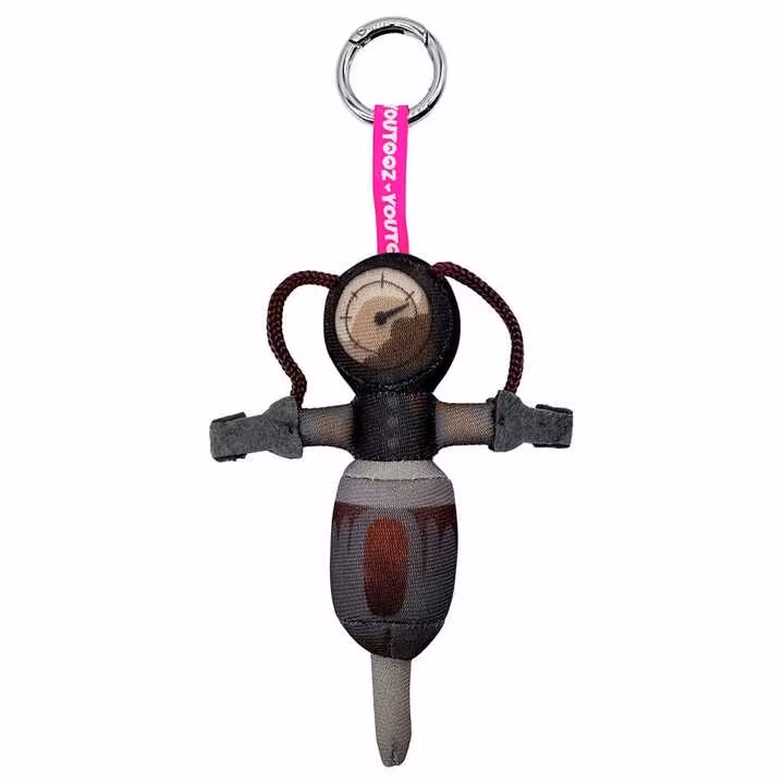 Fallout Plush Keychain Stimpak