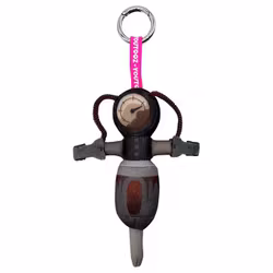 Fallout Plush Keychain Stimpak