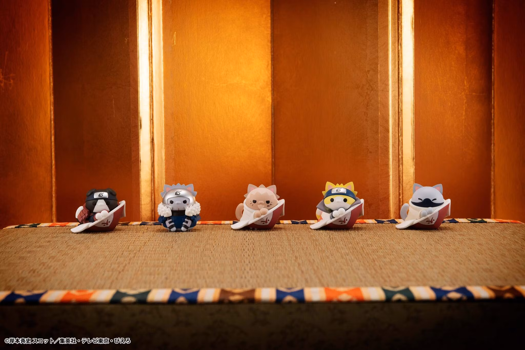 Naruto: Shippuden Nyaruto! Mega Cat Project The Bond Between Master and Disciple Box Set of 8 Figures (Rerelease)