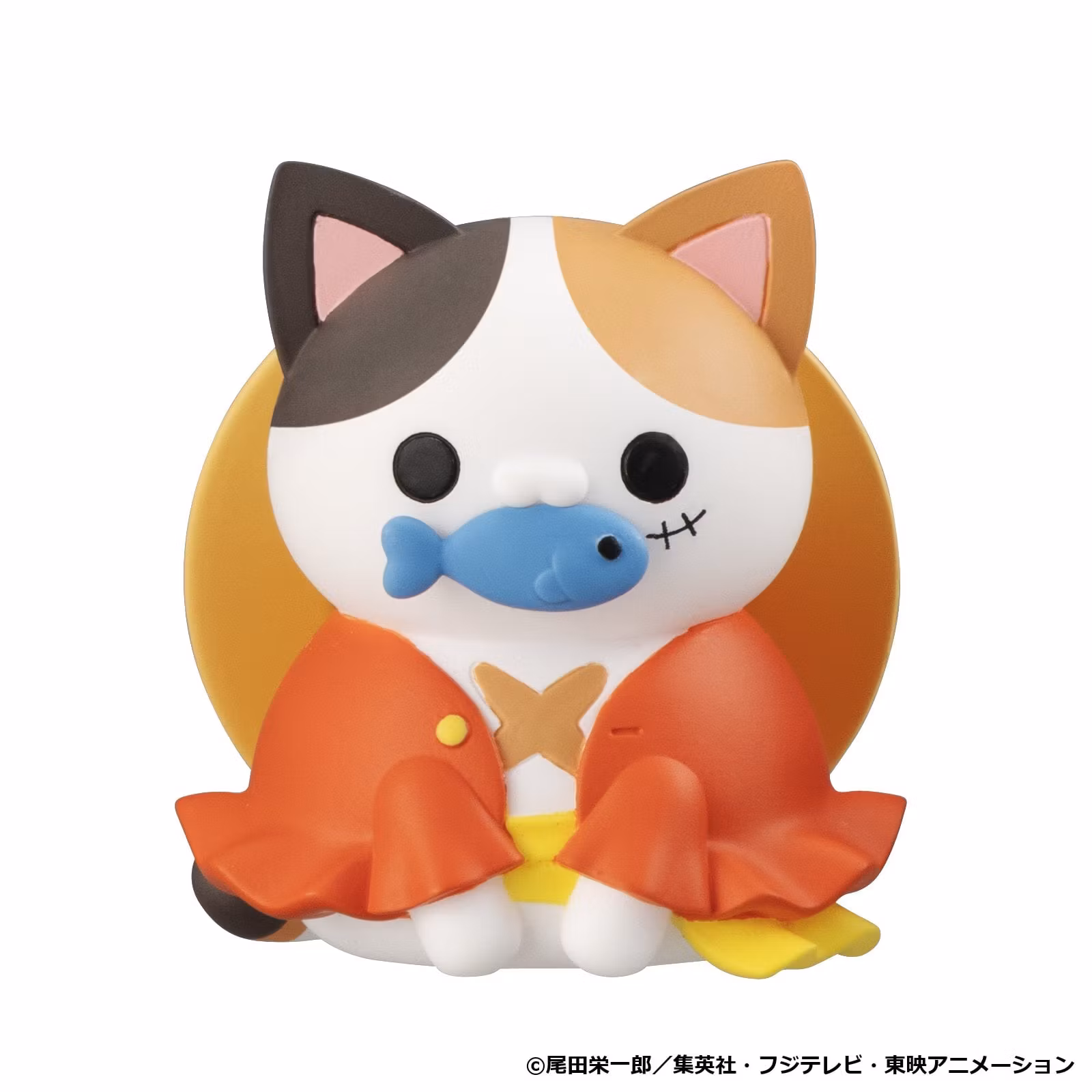 One Piece Mega Cat Project Nyan Piece Nyaan! I'm Gonna Be King of Paw-rates!! Box Set of 8 Figures (3rd Rerelease)