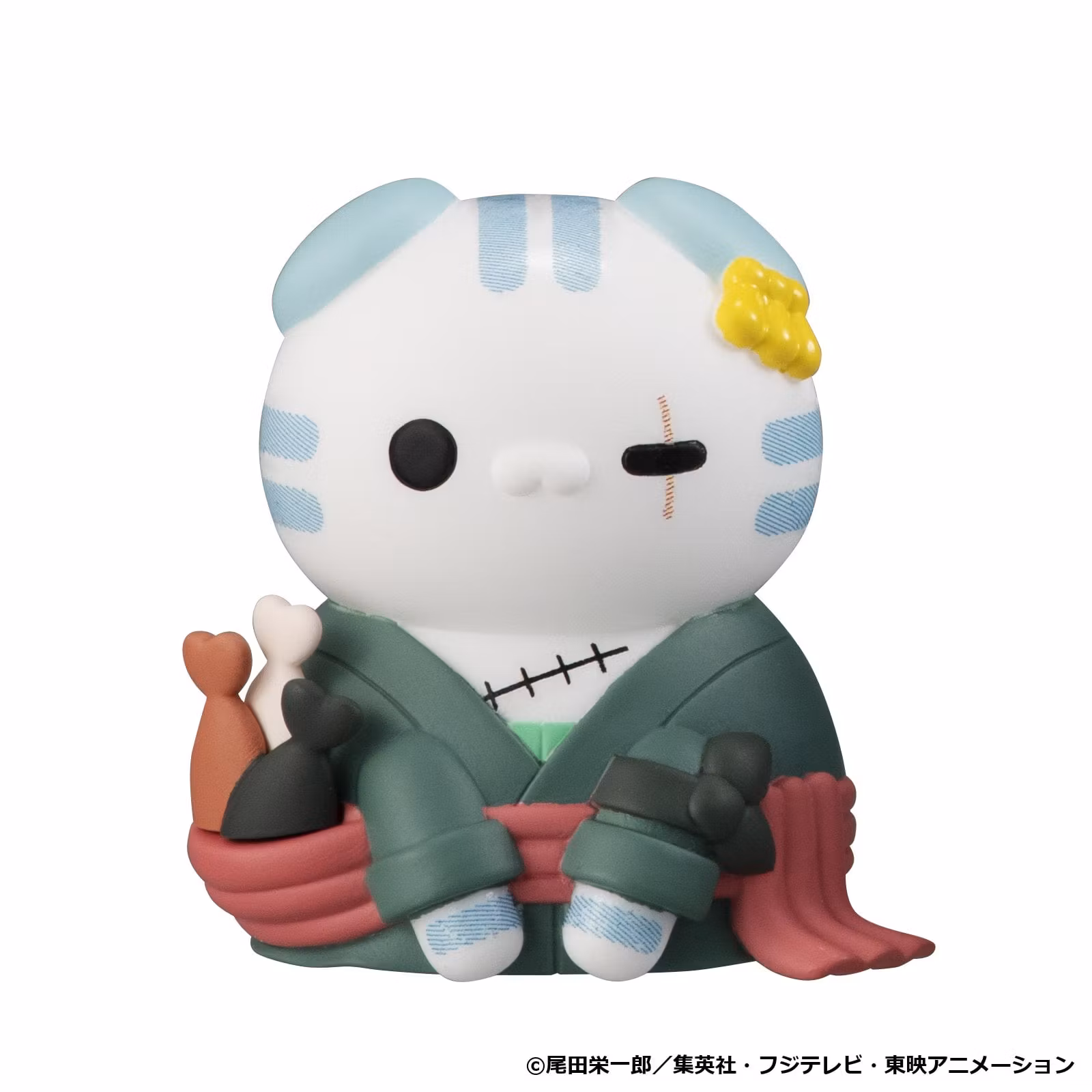 One Piece Mega Cat Project Nyan Piece Nyaan! I'm Gonna Be King of Paw-rates!! Box Set of 8 Figures (3rd Rerelease)
