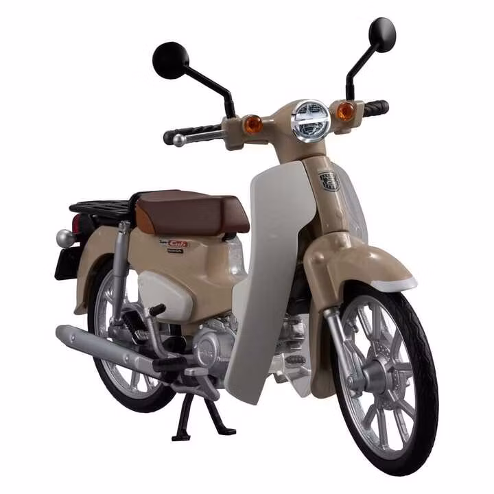 Honda Kaitanics Plastic Model Kit Super Cub 110 Virgin Beige