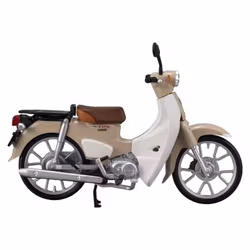 Honda Kaitanics Plastic Model Kit Super Cub 110 Virgin Beige