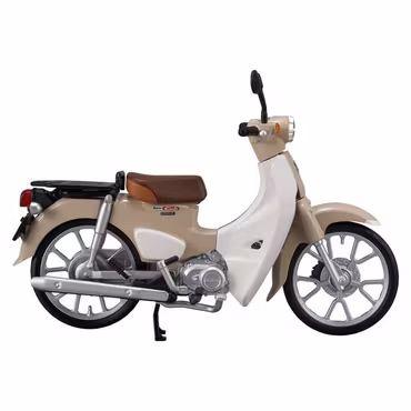 Honda Kaitanics Plastic Model Kit Super Cub 110 Virgin Beige