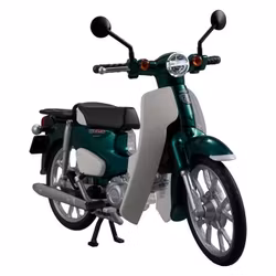 Honda Kaitanics Plastic Model Kit Super Cub 110 Tasmania Green Metallic