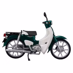 Honda Kaitanics Plastic Model Kit Super Cub 110 Tasmania Green Metallic