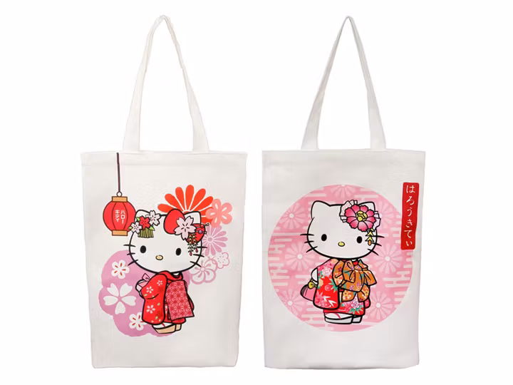 Sanrio Tote Bag Hello Kitty Kimono