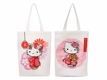 Sanrio Tote Bag Hello Kitty Kimono
