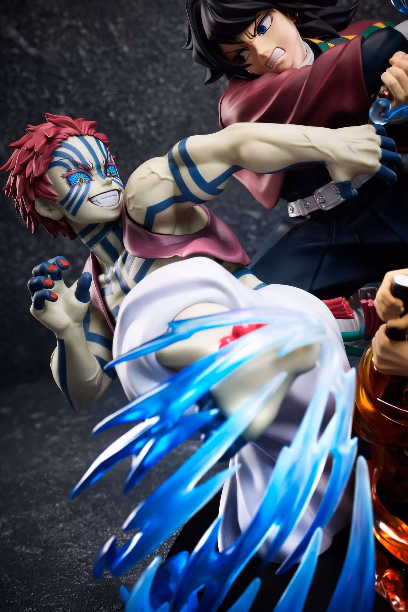 Demon Slayer: Kimetsu no Yaiba Tanjiro Kamado, Giyu Tomioka & Akaza Figure