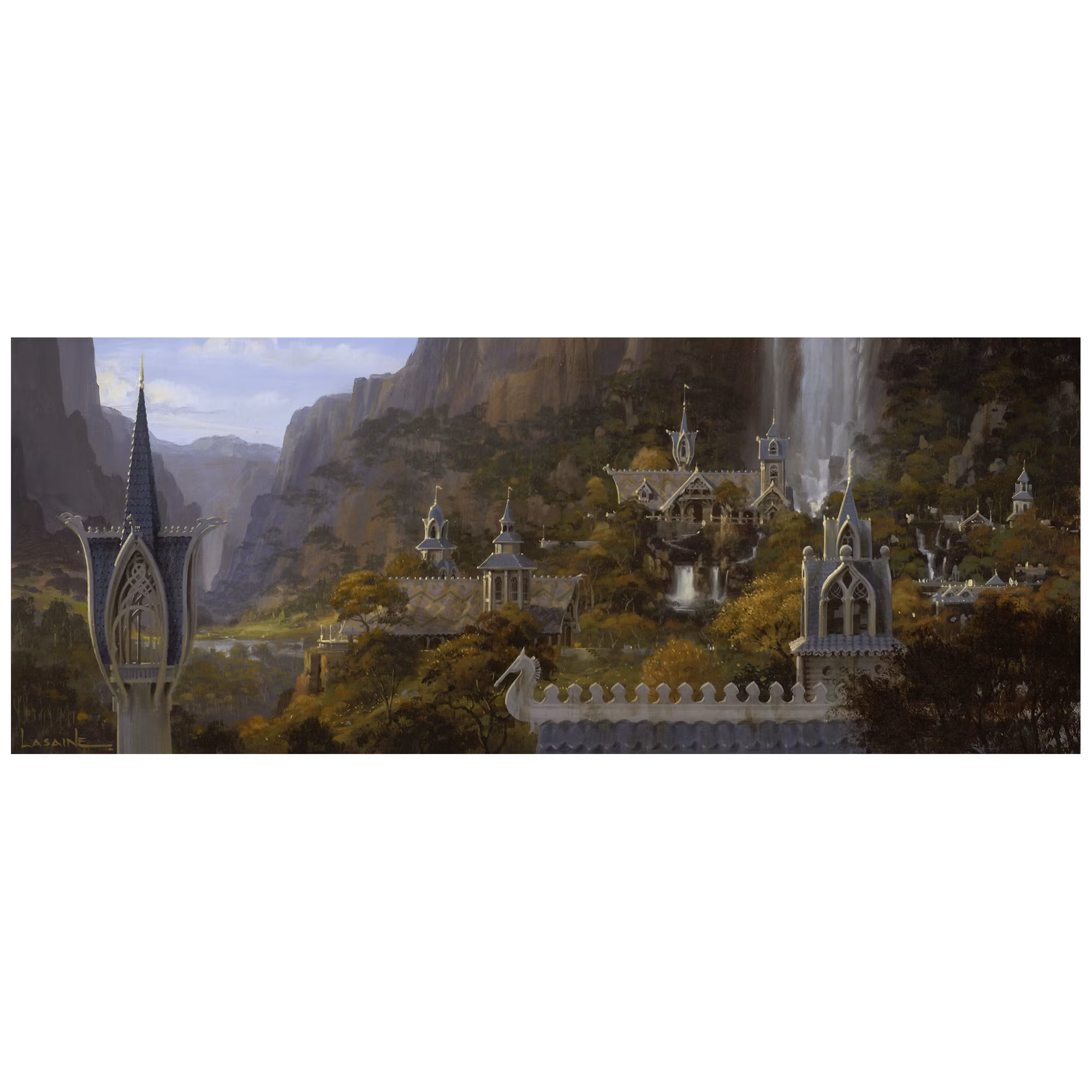 The Lord of the Rings Rivendell Limited Edition Miniature Environment