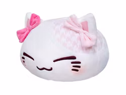 Nemu Neko Cat Plush Figure Cat Ribbon Big Pink Ver.
