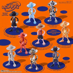 One Piece Luffy's Archive of Adventure Vol.4 Box Set of 10 Figures