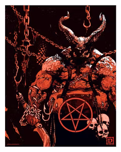 Diablo Art Print Set of Five Limited Edition