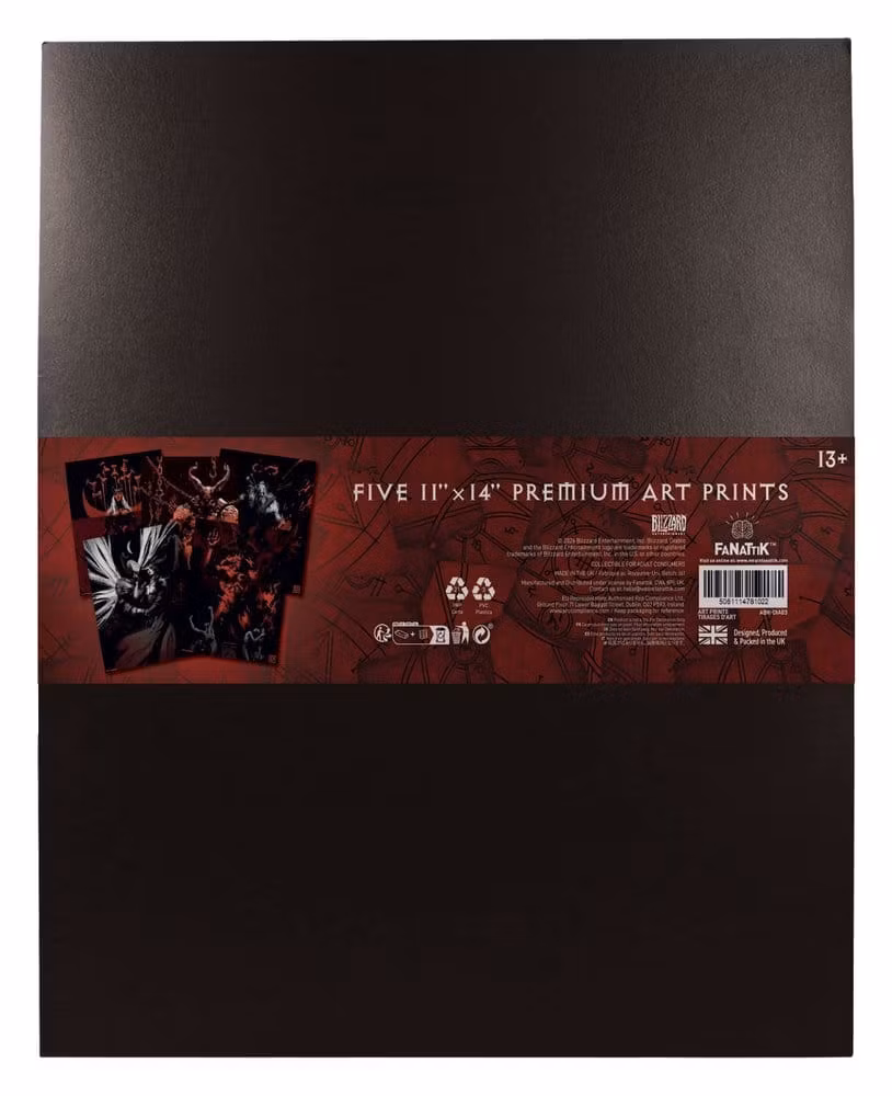 Diablo Art Print Set of Five Limited Edition
