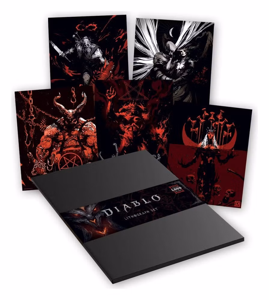 Diablo Art Print Set of Five Limited Edition