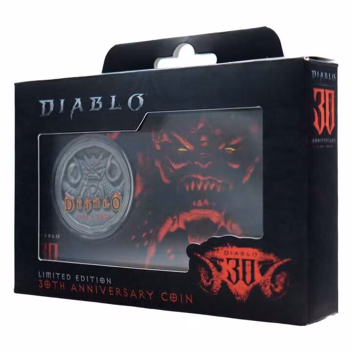 Diablo Collectable Coin 30th Anniversary Limited Edition