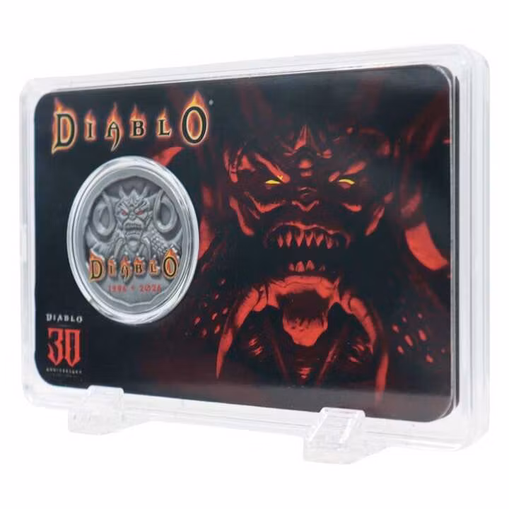 Diablo Collectable Coin 30th Anniversary Limited Edition