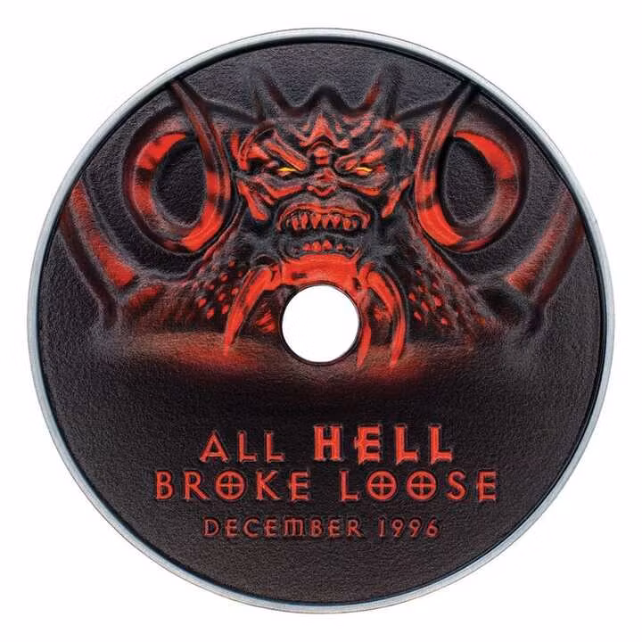 Diablo Replica 30th Anniversary CD-ROM Limited Edition