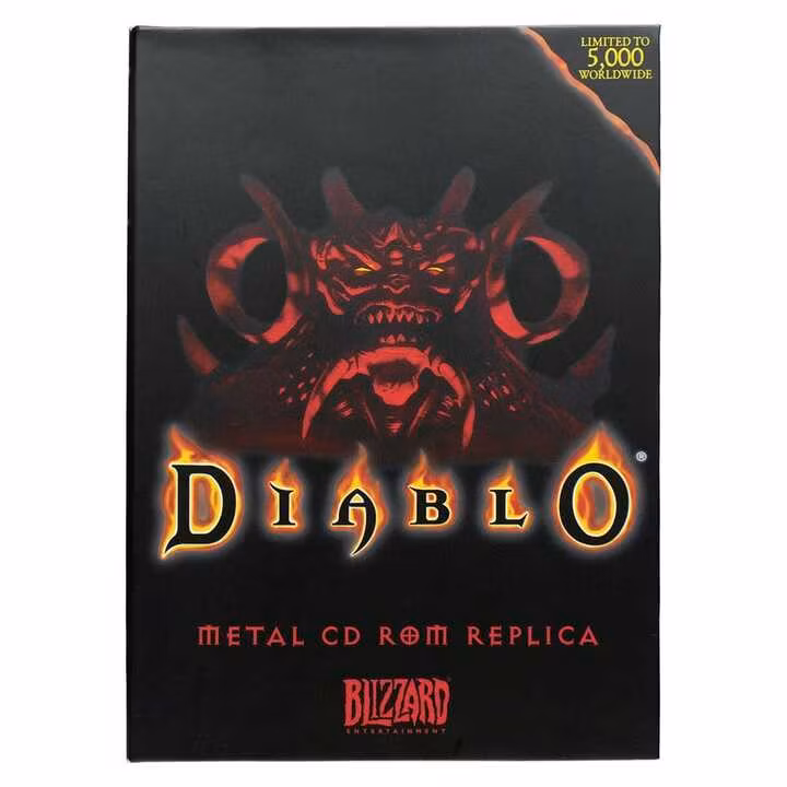 Diablo Replica 30th Anniversary CD-ROM Limited Edition