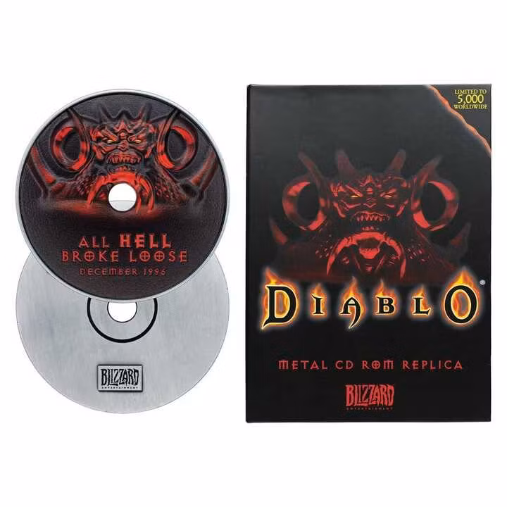 Diablo Replica 30th Anniversary CD-ROM Limited Edition